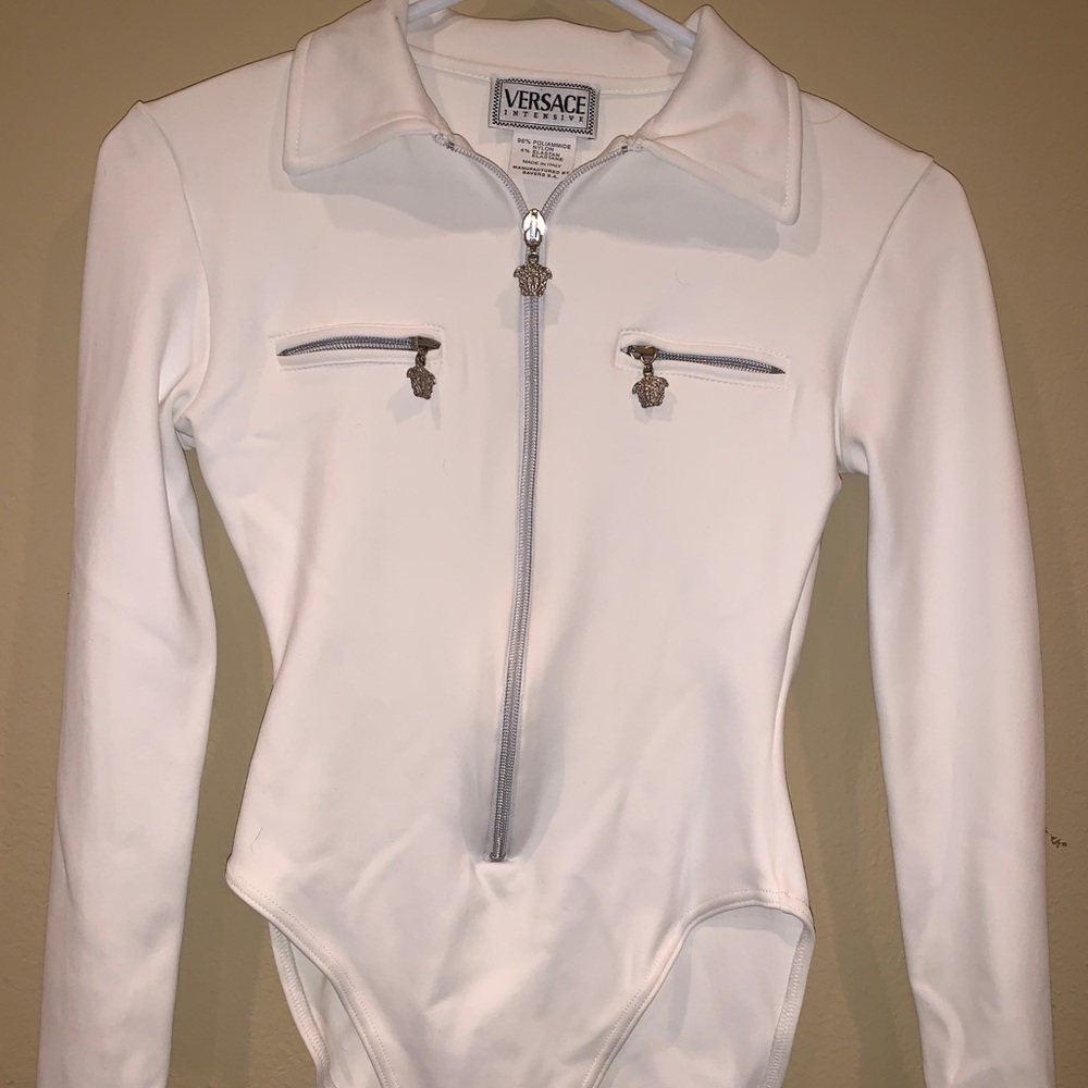 Vintage Versace bodysuit